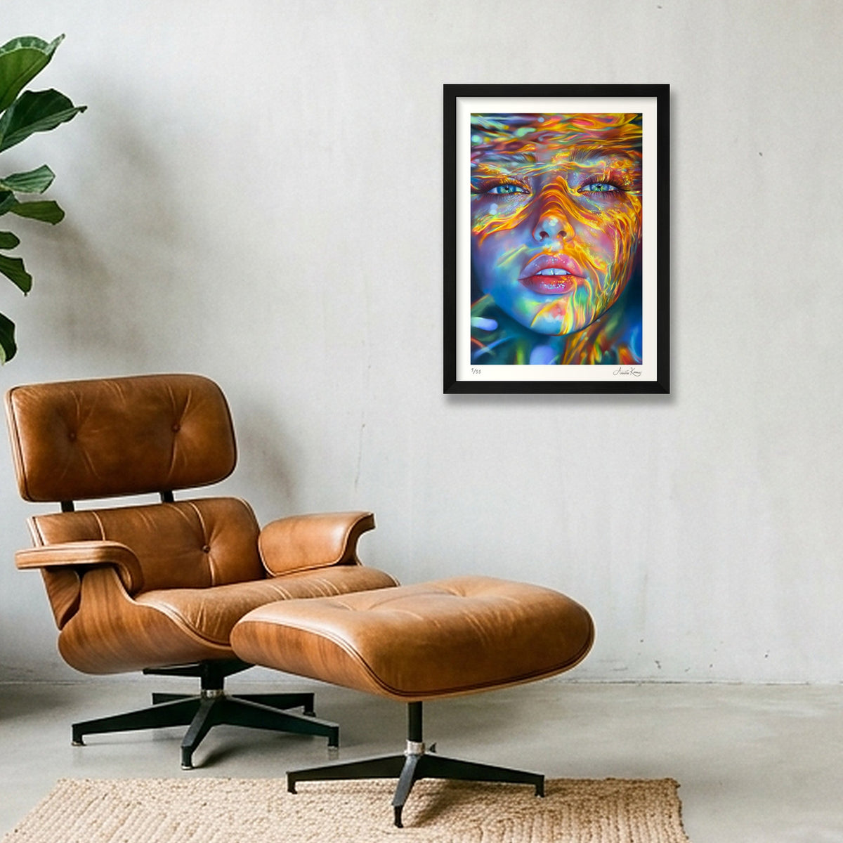 Clarity — A3 (30×42cm, 12×17") Black Frame