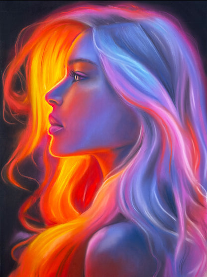 'Sol Flare' - Original Drawing