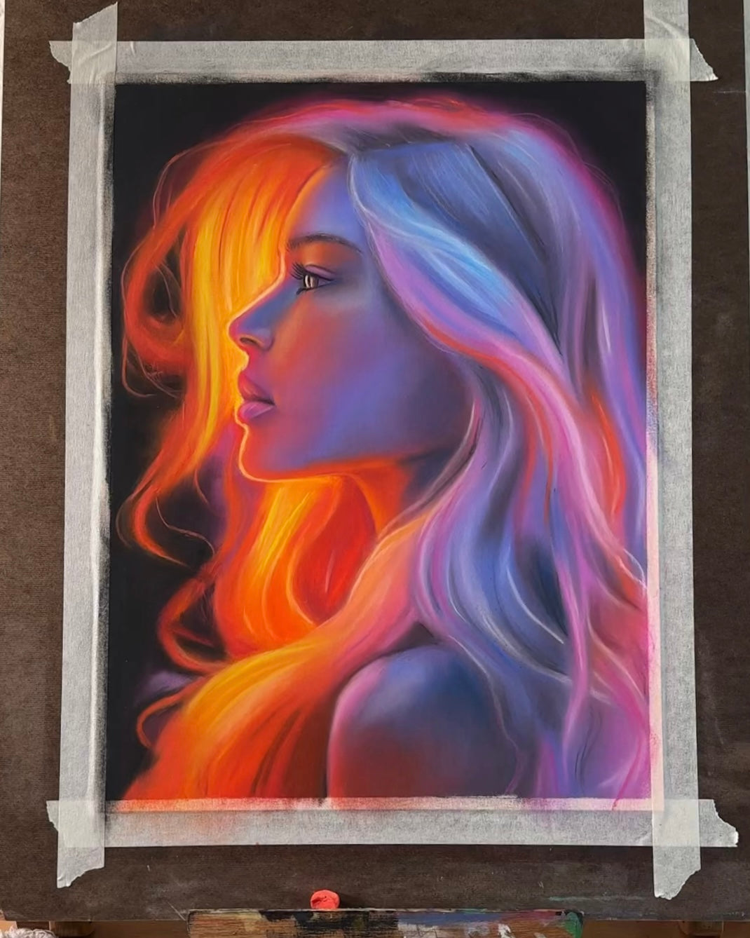 'Sol Flare' - Original Drawing